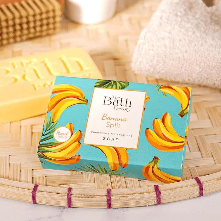 Actual product image The Bath Factory Hand Gesichts und Körperseife Banane (1000 ml)
