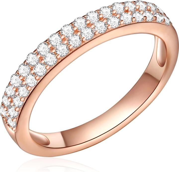Rafaela Donata Damen Sterling Silber Zirkonia roségold - 11424