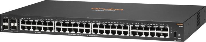 Produktbild HPE E Aruba 6100 Switch 4 SFP+ Ports, 1 USB Type C Console Port, 1 USB Type A Host Port, Layer 2 (48 Ports)