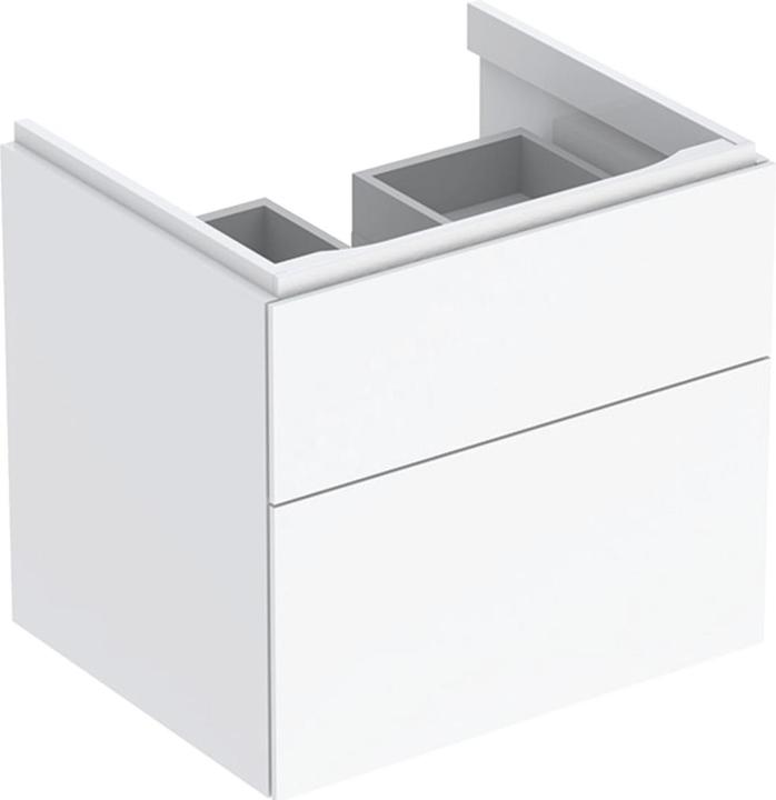 Produktbild Geberit Waschtischunterschrank Xeno wei hochglanz 2 Auszge mit Softeinzug fr 60 cm 50 (58 x 46 x 53 cm)