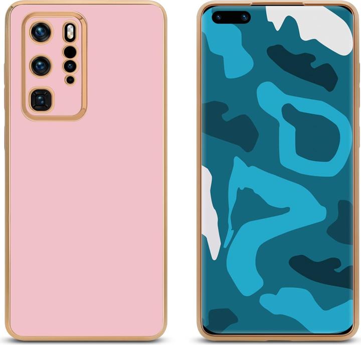 Produktbild Cadorabo Hülle für Huawei P40 PRO / P40 PRO+ im TPU mit Kameraschutz LM130 Style (Huawei P40 Pro+)