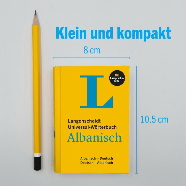 Produktbild Langenscheidt Universal-Wörterbuch Albanisch (Albanisch, Deutsch, 2025)