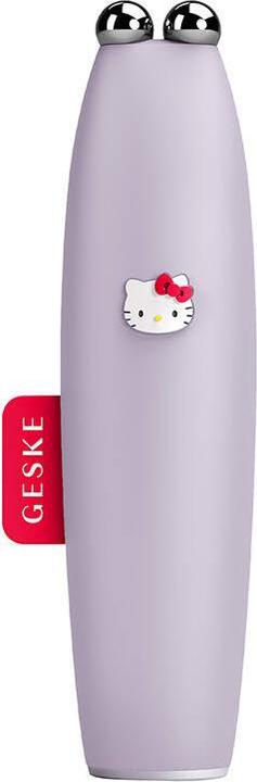 Actual product image Geske Urzadzenie do mikropradowego liftingu twarzy 6w1 z Aplikacja (Hello Kitty fioletowy)