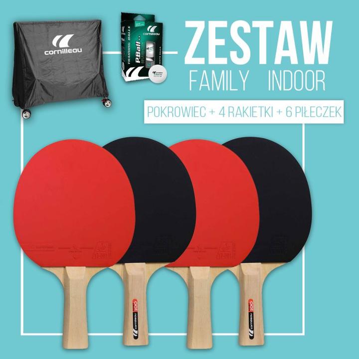 Produktbild Cornilleau Packen Sie das Indoor-Tischtennis-Set ein