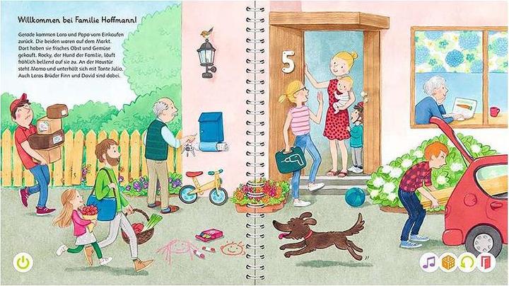 Produktbild tiptoi Mein Wörter-Bilderbuch: Unser Zuhause (Deutsch, Susanne Gernhäuser, Inka Friese, Martina Leykamm, 2022)