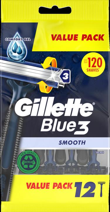 Actual product image Gillette Blue3 Smooth