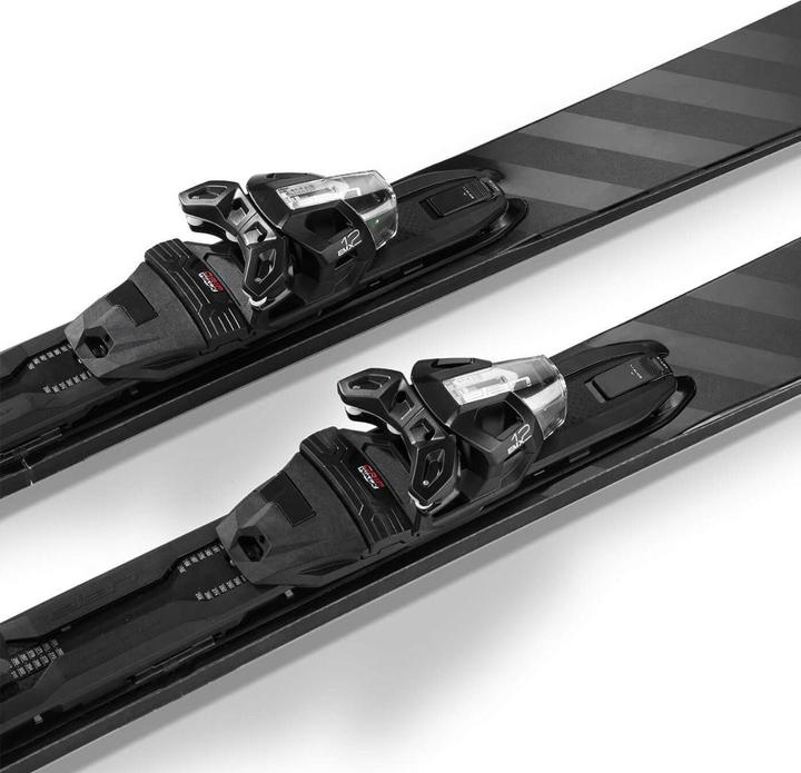 Actual product image Elan Ski Voyager Black + Emx 12.0 GW 2023 (166 cm, Without binding)