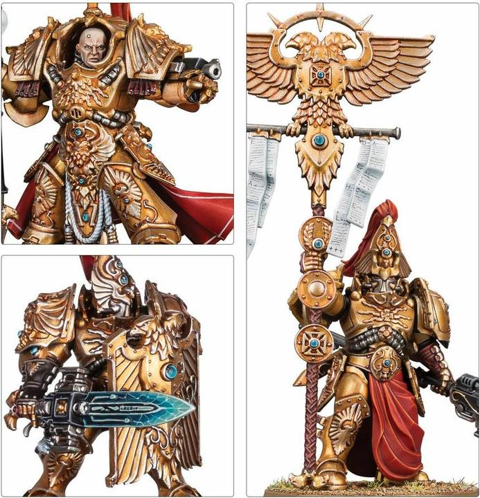 Produktbild Games Workshop Warhammer 40.000 - Adeptus Custodes Combat Patrol 2024 (Kunststoff)