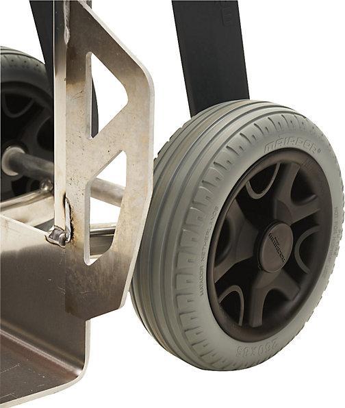 Image du produit Matador Diable en aluminium, force 250 kg, polyuréthane, anti-crevaison. (250 kg)