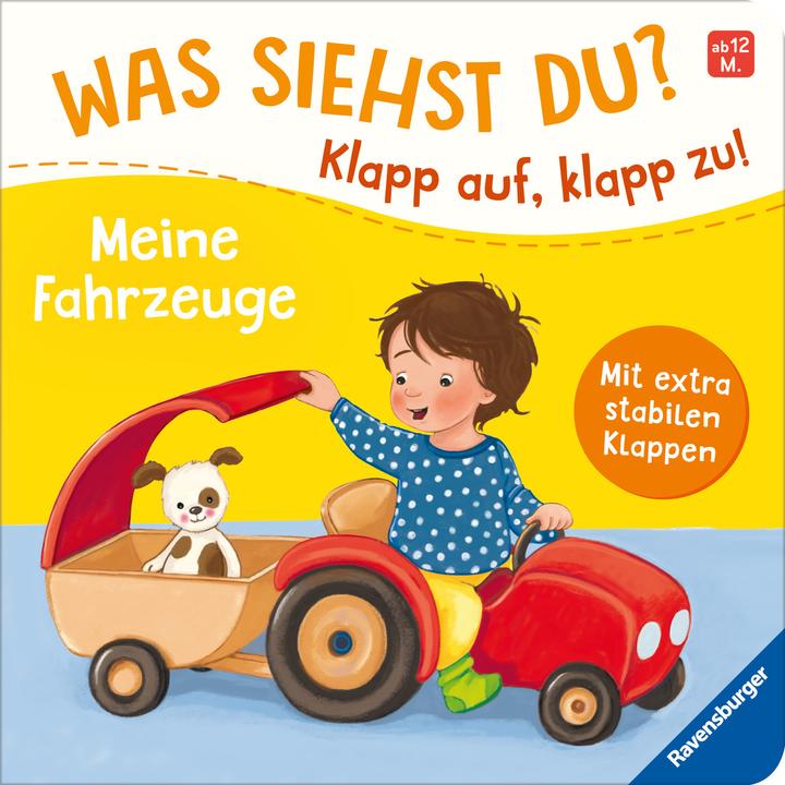 Immagine prodotto Ravensburger Cosa vedi? Apri, chiudi! I miei veicoli (Tedesco)
