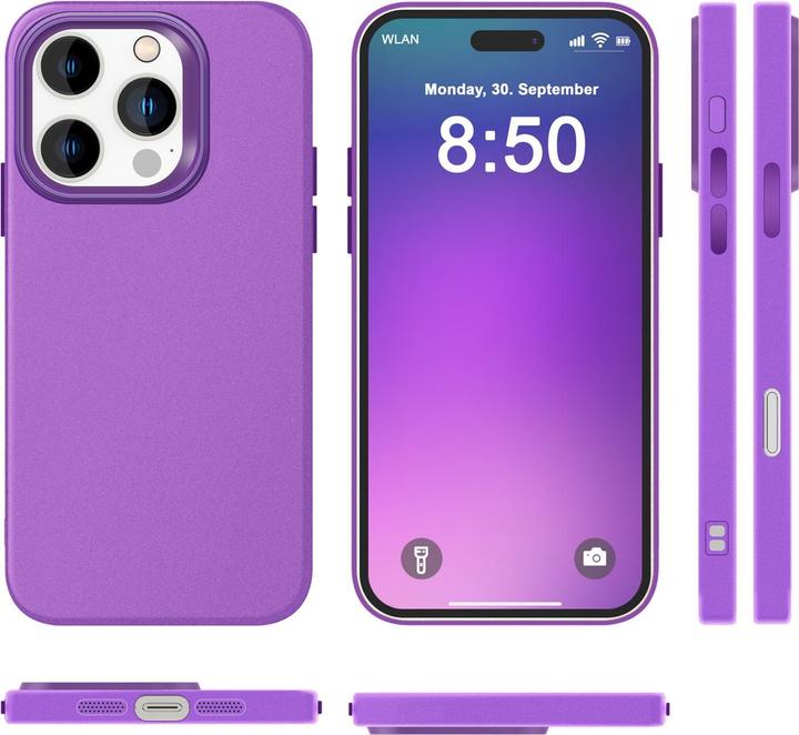 Produktbild Nalia Matt Silikon Hülle (Apple iPhone 16 Pro Max)