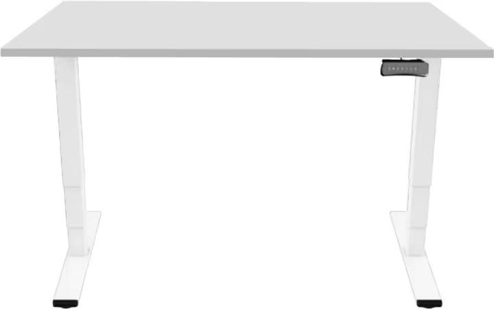 Actual product image Contini Table RAL 9016 2.0 x 0.9 m White with Grey Table Top (200 x 90 x 130 cm)