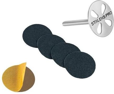 Produktbild Staleks Set Pododisc Overlay For Milling Machine 27Mm + Replaceable Pads 180 5Pcs. (8 x)