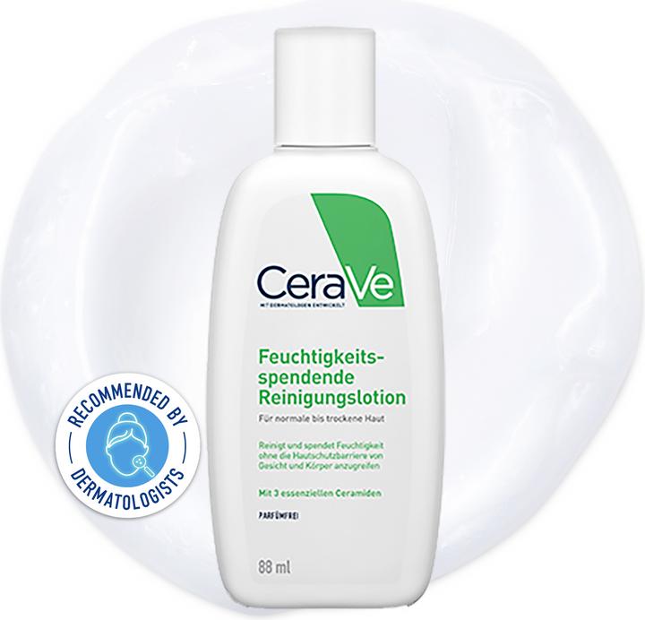 Actual product image CeraVe Moisturizing cleansing lotion (Cleansing lotion, 88 ml)