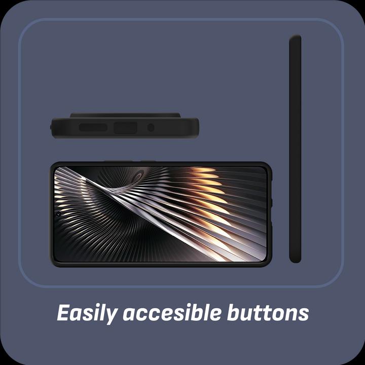 Actual product image Cazy Soft TPU protective cover (Xiaomi Poco F6)