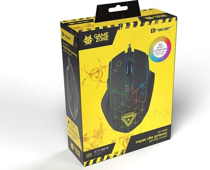 Produktbild Tracer 46797 Game Zone XO RGB Gaming Mouse (Kabelgebunden)