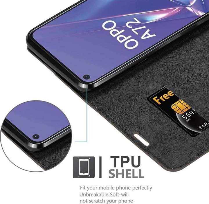 Immagine prodotto Cadorabo Copertina magnetica invisibile del libro (Oppo A72)
