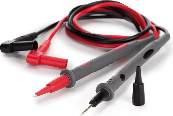 Velleman Kit de cordons de mesure - CAT III 1000 V / CAT IV 600V - longueur 100 cm