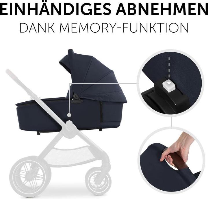 Image du produit Hauck Kit poussette 4en1 Walk N Care Trio Set Poussette 3 en 1