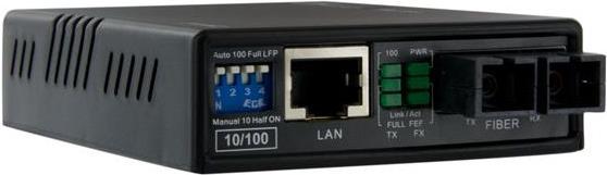 Actual product image StarTech Fiber Ethernet Media Converter