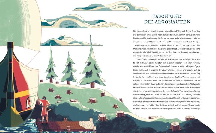 Produktbild Eine Reise durch die griechische Mythologie (Deutsch, Sander Berg, Marchella Ward, Gundula Müller-Wallraf, 2021)