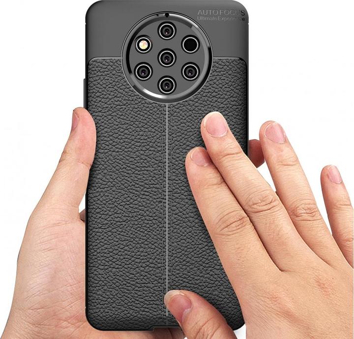 Produktbild Screenguard Nokia 9 PureView Hülle Leather Design TPU Cover (Nokia 9 PureView)