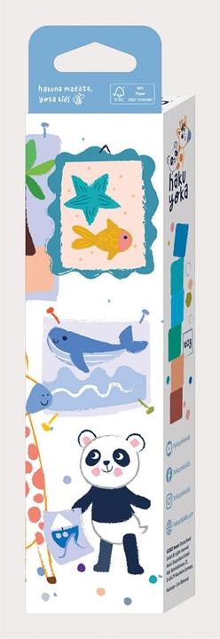 Actual product image Magni Play mould wax crayons cube ocean (blue-green, 6 x)