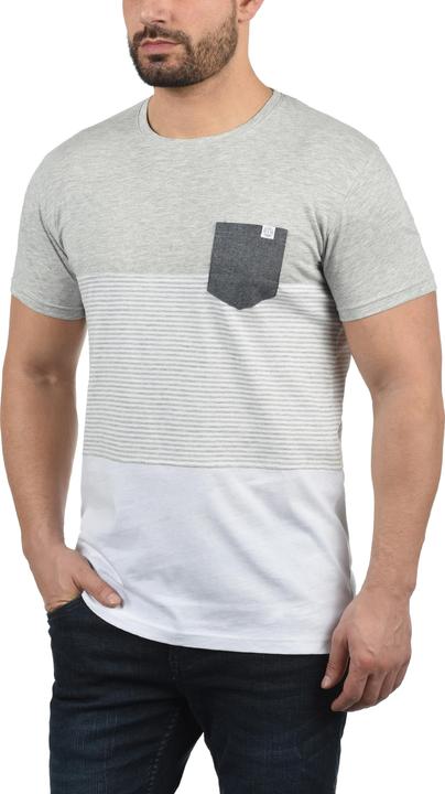Immagine prodotto Solid Malte T-Shirt Con Disegno Maglietta A Manica Corta Da Uomo Con Girocollo (3XL)