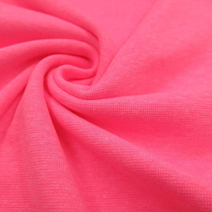 Produktbild Stoffrestposten Feinripp Bündchen - Neon Pink