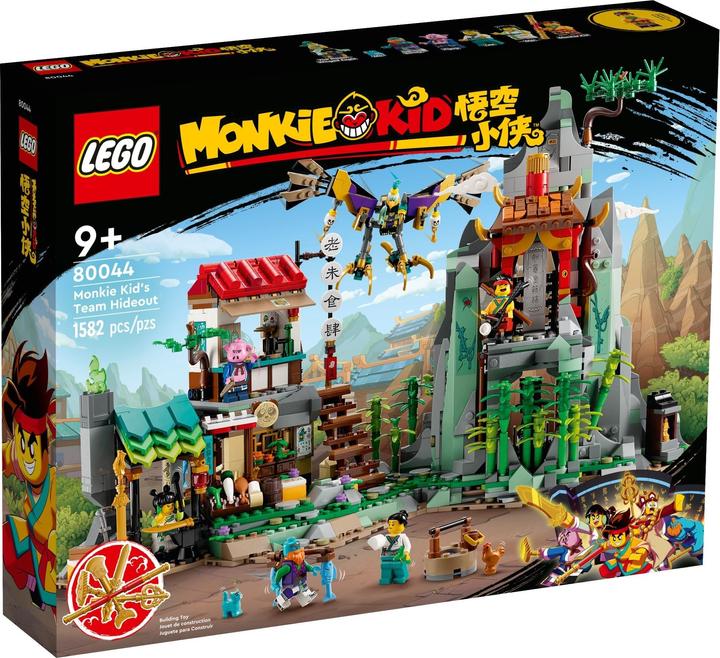 Produktbild LEGO 80044 Monkie Kids Teamversteck (80044, LEGO Monkie Kid)