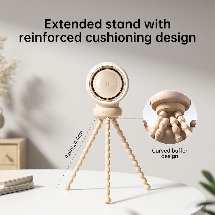 Actual product image Jisulife Stroller Fan Life2