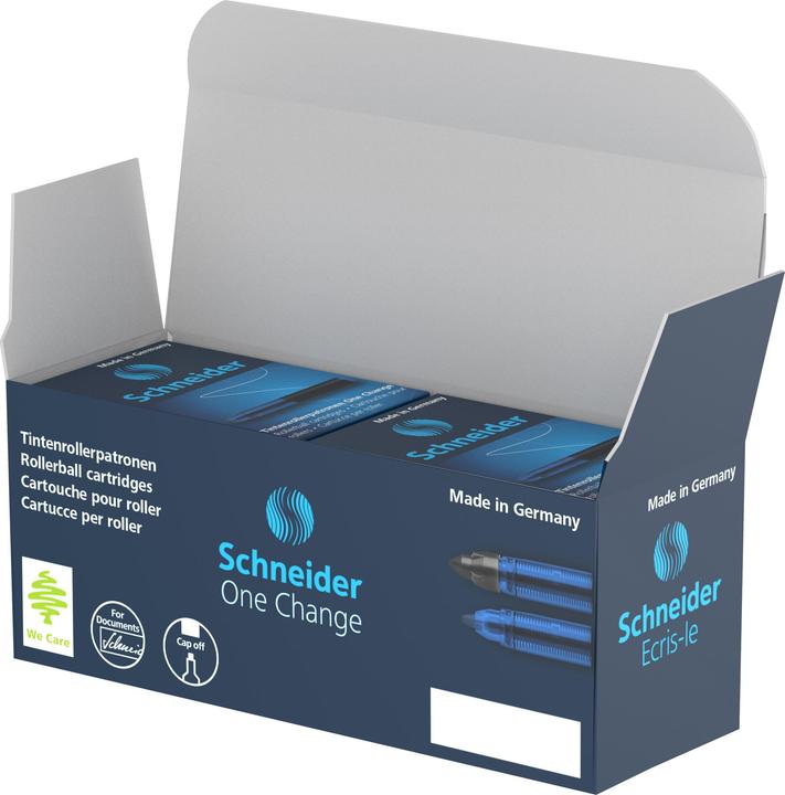 Produktbild Schneider Rollerpatrone (Tintenfass, Blau, 0.60 mm)