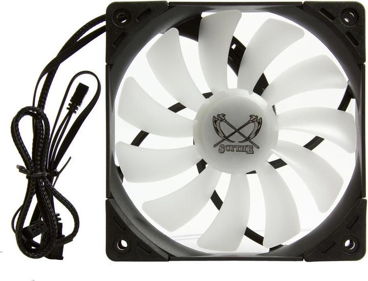 Actual product image Scythe Kaze Flex RGB PWM fan, 300-800 rpm (120 mm, 1 x)