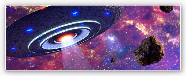 Produktbild Trenddeko Krieg der Planeten (80 x 30 cm)