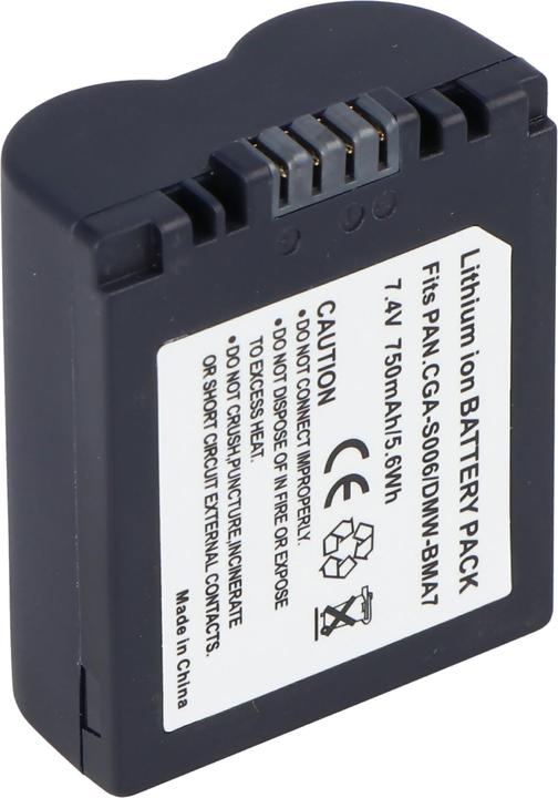 Produktbild AccuCell Akku Leica BP-DC5, V-LUX1 (Kamera Akku)