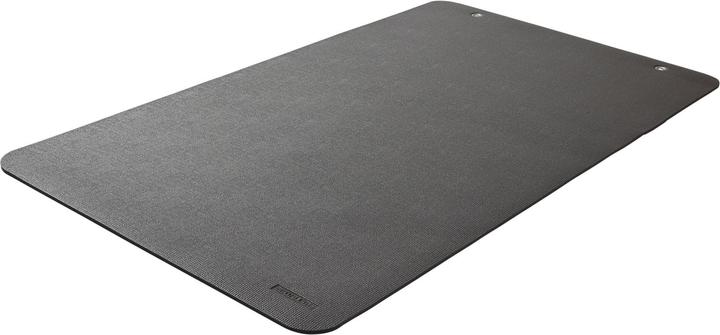 Kübler Sport Gymnastikmatte mit Ösen, Anthrazit, 200 x 85 x 1 cm (10 mm)