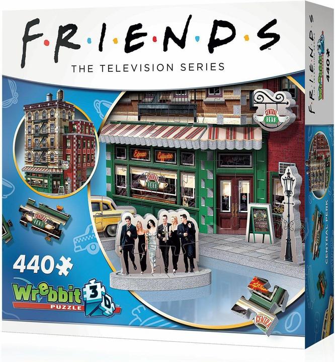 Actual product image Wrebbit 3D Friends: Central Perk (440 pieces)