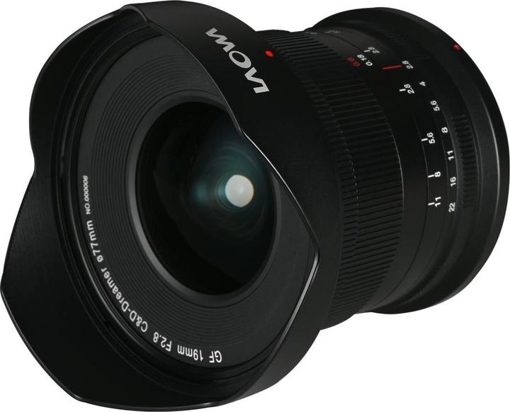 Produktbild Venus Optic Festbrennweite 19mm F/2.8 Zero-D GFX – Fujifilm G-Mount (Fujifilm G, Mittelformat)