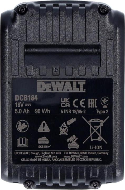 Produktbild DeWalt DCB 184 P4 (18 V)