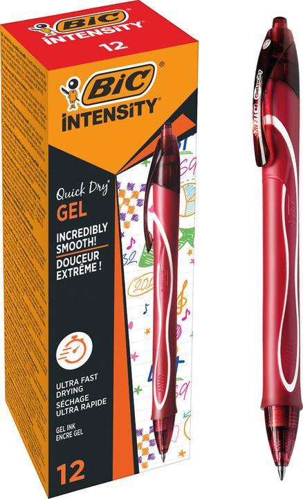Produktbild Bic Roller Gel-ocity Quick Dry (Rot, 1 x)
