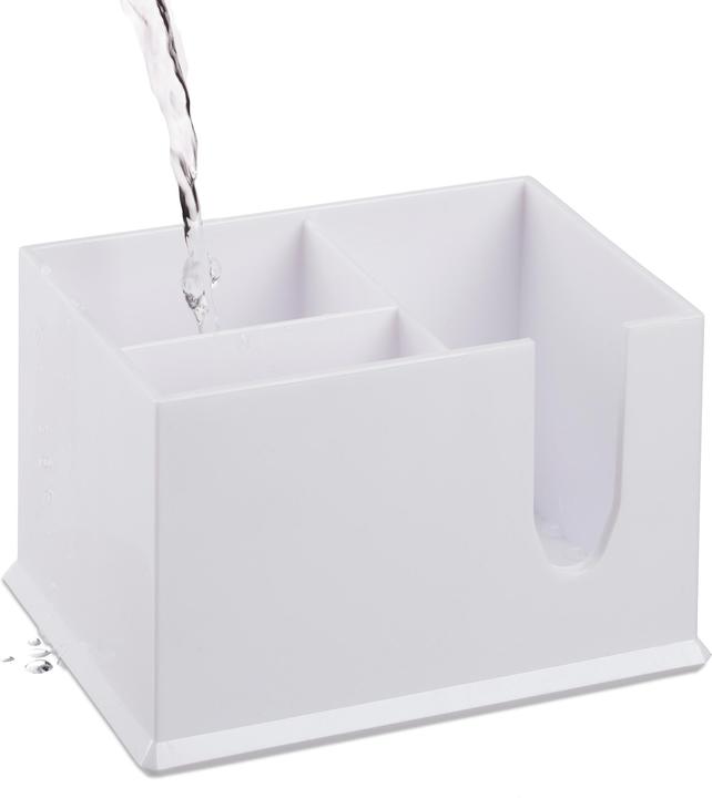 Actual product image Relaxdays Cotton Swab Storage Box