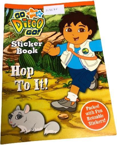 Immagine prodotto Go Diego Go Hop To It Libro di Adesivi