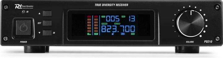 Produktbild Power Dynamics PD210 UHF microfoonsysteem met draadloze handmicrofoon - 160 kanalen -