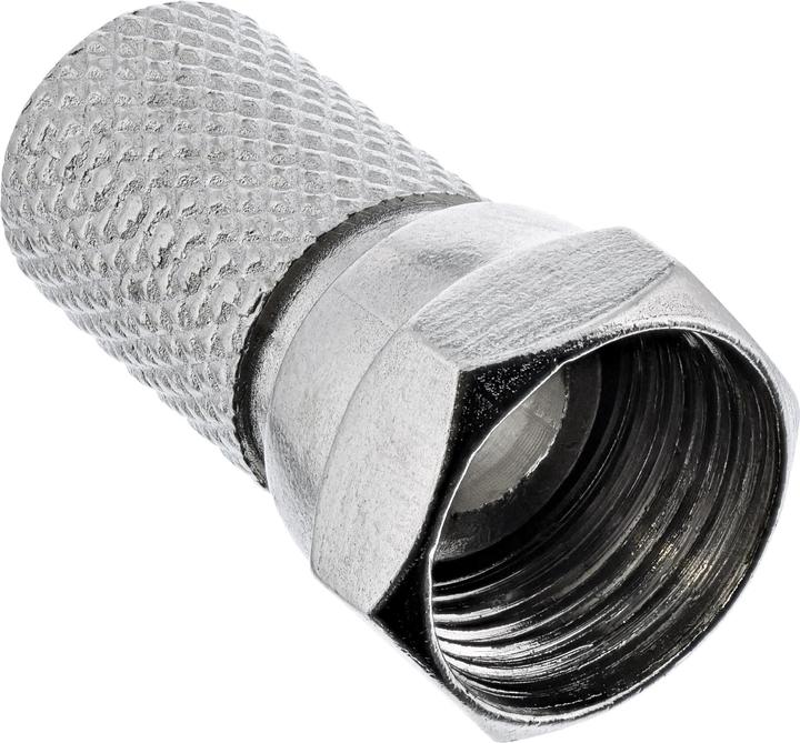 Actual product image InLine Connector for coaxial cable (Antenna cable)