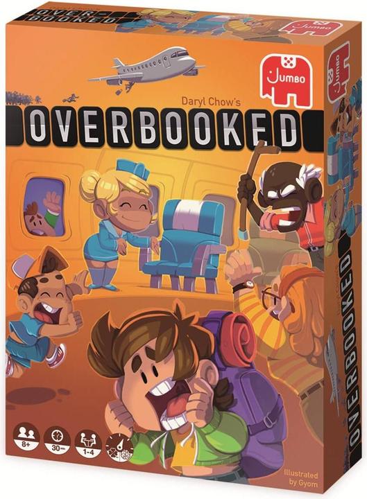 Actual product image Jumbo Overbooked (Dutch, German, French, English)