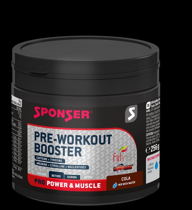 Produktbild Sponser Pre-Workout Booster (Cola, 1 Stk., 256 g)