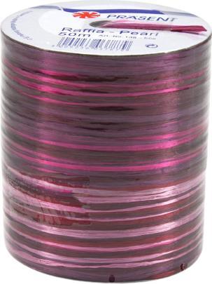 Immagine prodotto Pattberg Nastro regalo in rafia perla 50 m, rosa/rosa (Nastro da regalo, 1 x)