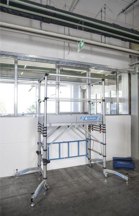 Produktbild Zarges Faltbares Teleskop-Gerüst Teletower (Gerüst, 140 cm)