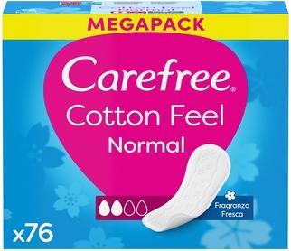 Actual product image Carefree Hygenic Cotton Fresh Insoles 76Pcs (76 x)