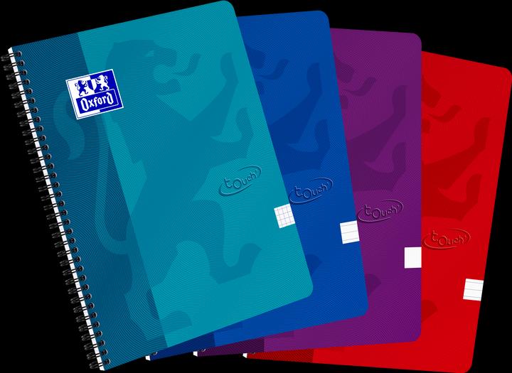 Produktbild Oxford Touch Spiralheft A4 liniert (A4, Liniert)
